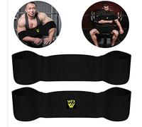 WFX Banc de Fitness Press Slingshot Blaster Ceintures d'haltérophilie Sling Force Lifts Press Training Poids Lourds Powerlifting Push Ups Double Squats Exercice Gym (3X-Large, Noir)