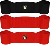 WFX Banc de Fitness Press Slingshot Blaster Ceintures d'haltérophilie Sling Force Lifts Press Training Poids Lourds Powerlifting Push Ups Double Squats Exercice Gym (Moyen, Rouge)
