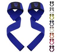 WFX Sangles d'haltérophilie rembourrées en néoprène pour Gym, entraînement croisé - Sangles d'haltérophilie - Fitness - Musculation - Exercice de Puissance - pour Homme et Femme