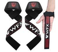WFX Sangles d'haltérophilie rembourrées en néoprène pour Gym, entraînement croisé - Sangles d'haltérophilie - Fitness - Musculation - Exercice de Puissance - pour Homme et Femme