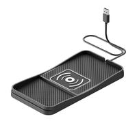 WFYBMB Chargeur Induction Voiture pour Porsche 718 Cayman 718 Boxster 718 Spyder, Tapis de Charge sans Fil Antidérapant 15W Type-C/USB Tapis de Charge sans Fil,A-30cm Cable USB Plug
