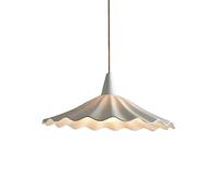 WFZRXFC Europe du Nord Suspension Feuille De Lotus Blanc Luminaires Suspendus Poterie Et Porcelaine Drop Plafonnier avec Main De Peinture À Haute Température pour Loft Vintage Lustre 1 Lumière