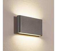 WFZRXFC Lanterne Murale rectangulaire extérieure à LED Applique Murale étanche et résistante à l'humidité Applique Murale Design Lumineuse bidirectionnelle Lampe Murale Ultra-Mince de 1,1 Pouces