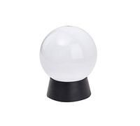 WFZRXFC Luminaire de poteau extérieur minimaliste moderne forme ronde E27 lampe de poteau blanc PS en matière plastique lanterne de poteau utilisée pour la lampe de pilier d'éclairage de pelouse de ja