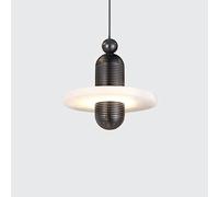 WFZRXFC Suspension Nordique Nuage Pierre Suspension Lampe Fer Art Lampe Corps Aspiration Plafond Résistance À La Lumière Haute Température Peinture Manuel Polissage Droplight Rétro Loft Salon 1 Lampe