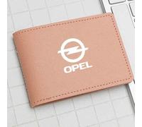 WGABKN Auto Permis Conduire Protège Etui pour 0pel Zafira Tourer C/Corsa E 3-Door/Combo Life E,Porte Carte Crédit Organizer Décoration Accessoires,2