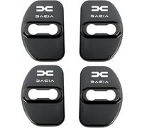 WGABKN Voiture Porte Serrure Couvercle pour Dacia Duster Sandero 3/Sandero Stepway Spring Bigster,4 Pcs Capuchon Protection Silencieux Décoration D'intérieur Accessoires,4