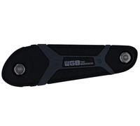 WGB Set de clés mâles Torx, support rabattable à la main 8 pièces, TX 9-40