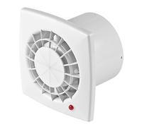 WGB150H Extracteur d'air pour salle de bain avec minuteur, capteur d'humidité et roulement à billes 150 mm