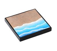 WGBOSMG Base de présentation multifonction en résine à l'échelle 1:64 pour figurine miniature, modèle de simulation, plate-forme carrée, dioramas, petite décoration en résine