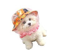WGBOSMG Chapeau de soleil pour chien avec filet sur le devant pour la défense solaire et fonction anti-mastication, parfait pour les activités de plein air