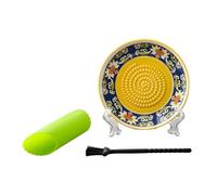 WGBOSMG Ensemble de broyeur d'ail et de gingembre en céramique avec éplucheur et brosse, râpe à fruits pour faciliter la cuisine, râpe en céramique de qualité alimentaire
