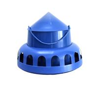 WGBOSMG Mangeoire à plusieurs trous pour pigeons, solution d'alimentation étanche, dispositif d'alimentation anti-poussière pour oiseaux, poulets, volailles, pigeons