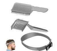 WGCHAIE 3 Pièces Peigne Coupe Cheveux, Set de Haircut de Cheveux, Peignes Pochoir de Coupe de Cheveux Gabarit de Rasage Peigne, pour Adultes, Homme