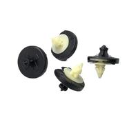 WGDXD Clip de garniture panneau porte voiture, rivet 6N0868243A, adapté for VW Polo 6N1, for Audi Skoda Seat 6K0868243A, clips en plastique, accessoire intérieur Fixations automobiles(10pcs)