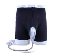 WGE Système Portatif Réutilisable D'urinoir De Confort Portatif De sous-Vêtements De Incontinence Masculine avec Le Sac D'urine De Collection,XXL