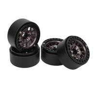 WGFOIP 4pcs 1,9 Pouces de Roues Perles de Bilan Set pour Axial Scx10 i III Gen8, Alliage en Aluminium RC Crawler Rims (Ti Couleur)
