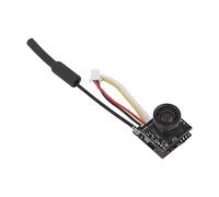 WGFOIP Caméra FPV 5,8G, Caméra AIO FPV avec Objectif 800TVL, Caméra FPV Commutable NTSC PAL pour Drones, Voitures de Course et Lunettes FPV