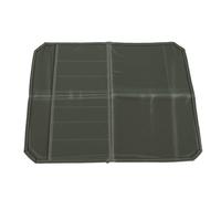 WGFOIP Chef Roll Bag Gaine de Cuisine en Toile Cirée Durable avec 7 Emplacements pour Le Camping en Plein Air - Vert 21,7 X 17, Pouces