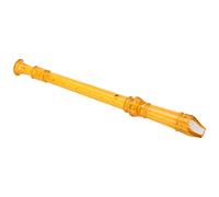 WGFOIP Clarinette à 8 Trous, Facile à Utiliser, Instrument à Vent Aigu Portable pour Débutants, ABS Transparent, 1 Pièce (Orange)