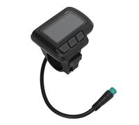 WGFOIP Compteur D'Affichage LCD EN06 de Cycle électrique 24/36/48 V pour Vélos électriques, Scooters, Cycles de Montagne, Affichage de la Vitesse de L'interface USB Résistante à l'eau