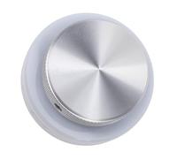 WGFOIP Contrôleur de Bouton BT 5.0 Personnalisable, Contrôle du Volume USB C avec Lumière RGB pour Station de Travail Numérique Multimédia Blanc