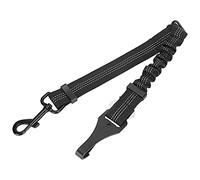 WGFOIP Corde de Traction Réfléchissante, Laisse de Marche en Nylon Durable pour Chien, pour la sécurité Nocturne, Poignée Souple, Entraînement pour Animaux de Compagnie, Bande de Noire