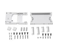 WGFOIP Ensemble de Mise à Niveau du Compartiment de Direction en Alliage D'aluminium, pour Voiture MN D90 et MN98 RC, Matériau Premium 4.0oz