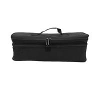 WGFOIP Étui pour Sèche-Cheveux, Sac de Transport Portable à Double Couche pour Outils de Coiffure, étui en Toile de qualité Supérieure pour Les Voyages et Les Excursions d'affaires (Noire)