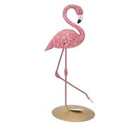 WGFOIP Figurine en Résine de Flamant Rose, Design Exquis pour la Décoration de la Maison, Accessoires pour Salon, Chambre à Coucher, Bureau, 6,69 Pouces, Adaptée à l'espace Intérieur