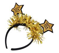WGFOIP Joli Cerceau à Cheveux en Forme D'étoile pour les Festivals, Bandeau Durable et Attrayant pour les Fêtes de Noël, Matériau en Fil Souple, 1 unité (#1)