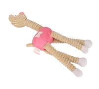 WGFOIP Jouets en Peluche Grinçants pour Chiens, Jouets à Mâcher Interactifs Mignons pour Soulager l'anxiété des Chiens de Petite et Moyenne Taille, Fabriqués en Matériau Sûr et Non Toxique, 11 X 43 Cm