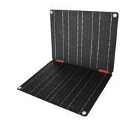 WGFOIP Kit de Contrôleur de Panneau Solaire Pliable ETFE 60 W pour Camping en Plein Air, Chargeur Portable étanche IP68 pour Téléphone Voiture - 22,4 X 14,6 Pouces