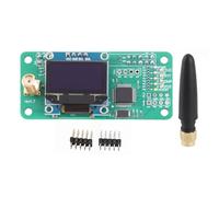 WGFOIP Kit de Module de Point D'accès UHF VHF MMDVM, Carte de Point D'accès à Affichage LED Haute Performance pour P25 D Star pour RPi, Vert 1 X Module de 1 X Antenne pour Les Loisirs