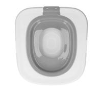 WGFOIP Kit D'entraîneur de Toilettes pour Chats Kit de Gris Abs Abovible Réutilisable Système D'entraînement de Litière pour Chats pour Les Toilettes avec Un Désassemblage Facile