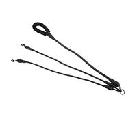 WGFOIP Laisse de Promenade pour Chien Longueur Réglable Nylon Réfléchissant pour Activités de Plein Air Randonnée Camping 1 unité (2 têtes)