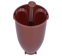 WGFOIP Machine à Beignets DIY, Outil de qualité Alimentaire pour la Cuisson de Beignets Faits Maison dans la Cuisine, Plastique ABS Antiadhésif Facile à Utiliser, Conception Durable (Brun)
