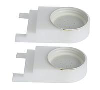 WGFOIP Mangeoire à Abeilles, Lot de 2 Mangeoires D'entrée en Plastique Durable pour Nourrir Les Abeilles en Eau et en Sucre dans L'équipement Apicole 5,5x3,1x1,1 Pouces