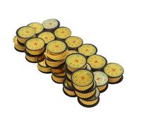 WGFOIP Marqueur de Câble de Tube Durable Excellent Matériau en PVC pour la Reconnaissance Numérotation Organisation des Fils pour L'électronique et les Appareils électriques Ensemble de 26 Pièces