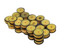 WGFOIP Marqueur de Câble de Tube Durable Excellent Matériau en PVC pour la Reconnaissance Numérotation Organisation des Fils pour L'électronique et les Appareils électriques Ensemble de 26 Pièces