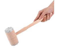 WGFOIP Marteau à Viande en Bois, Maillet, Têtes en Aluminium, Conception Double Face pour Attendrir le Steak, le Bœuf, le Poulet, le Porc, pour les Restaurants à Domicile, 32 Cm