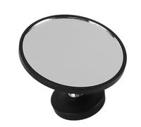 WGFOIP Miroir Magnétique pour Cafetière avec Base Rotative pour une Observation Facile du Processus de Brassage, Alliage D'aluminium 6,5 Cm (Noir)