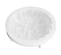 WGFOIP Moule à Gâteau en Silicone, Forme de Coeur d'amour Durable | Matériau , antiadhésive, Conception flexible, Idéal pour la pâtisserie, Passe au -ondes