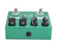WGFOIP Overdrive Pédale Guitare électrique Effet Classique avec Volume tonalité Drive Boost pour Musiciens en Alliage D'aluminium 2 Unités