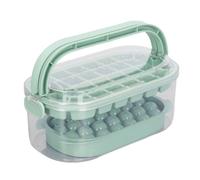 WGFOIP Plateau à Glaçons Rond et carré, Moules à Glace à Libération Flexible pour la Maison, les Fêtes en Plein Air, le Camping avec Pelle pour la Fabrication de Glace pour les Boissons et les (Verte)