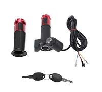 WGFOIP Poignée d'accélérateur à Torsion, Détection Automatique de Tension Inférieure à 100 V, Demi-poignée d'accélérateur pour Vélo, Scooter