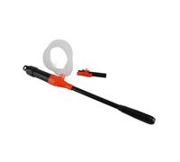 WGFOIP Pompe à Siphon électrique, Pompe de Transfert de Carburant Portable Efficace pour, Alimentée par Batterie pour une Utilisation en Extérieur, Matériau ABS, Tube de Décharge de 38,18 Pouces