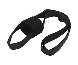 WGFOIP Porte-Bouteille d'eau Universel, Support Molle Réglable pour Randonnée Camping Extérieur, Nylon Noir, 1 X Bande élastique