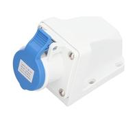 WGFOIP Prise Industrielle IP44 étanche 3 Cœurs 16A | Matériau ABS durable, conception montée en surface, sans danger pour une utilisation à haute puissance