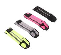 WGFOIP Sac de Sport Léger Réglable de Sac de Taille Imperméable pour Les Activités de Plein Air de Forme Physique Matériel de PVC 4 Pièces